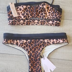 Agent Provocateur Zenaya Leopard Bikini